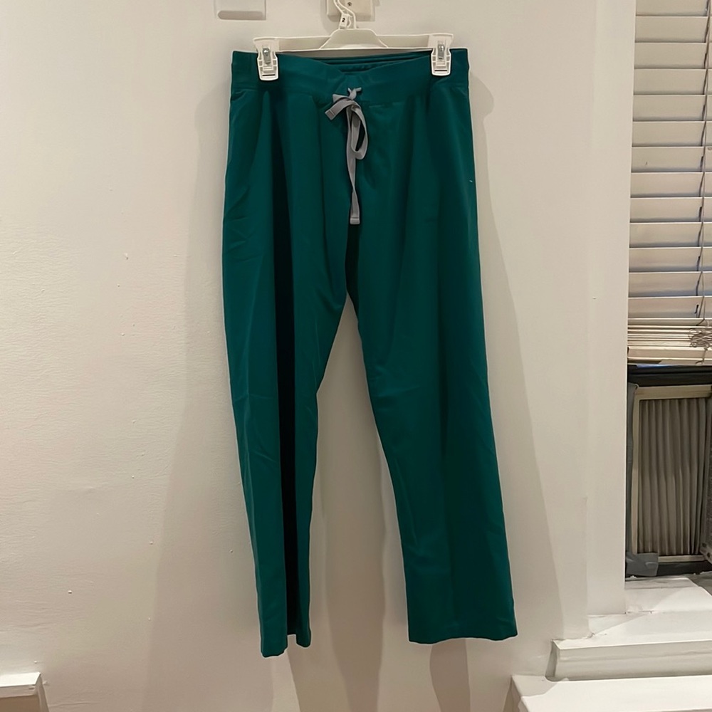 Figs Hunter Green Scrub Pant